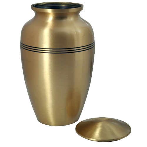 Golden Classic Brass Pet Urn
