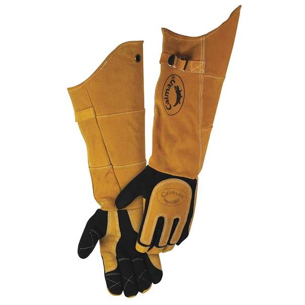 Caiman 1878-5 insulated 21-inch MIG and stick welding gloves, large