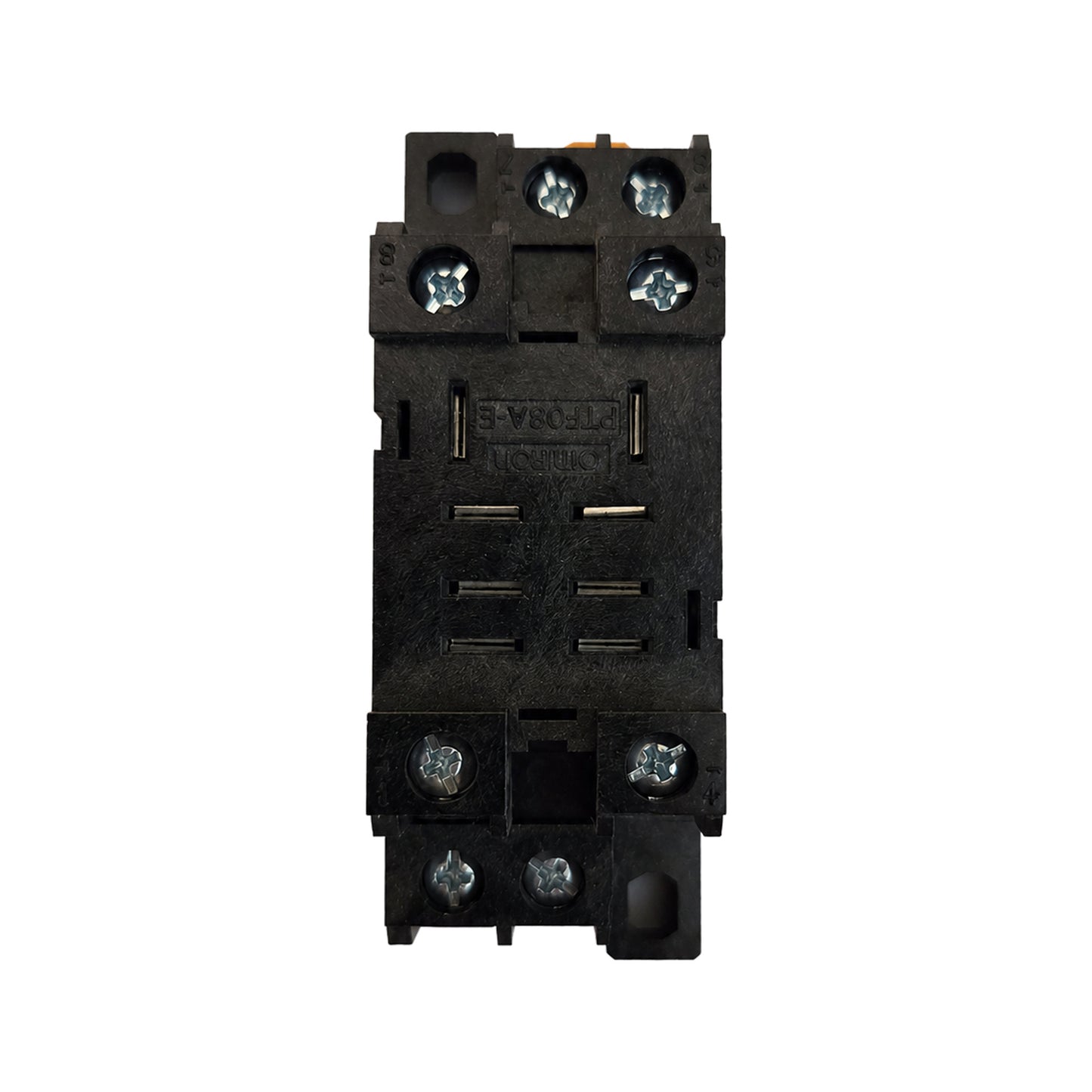 Omron PTF08A-E 8-pin DIN-rail relay socket