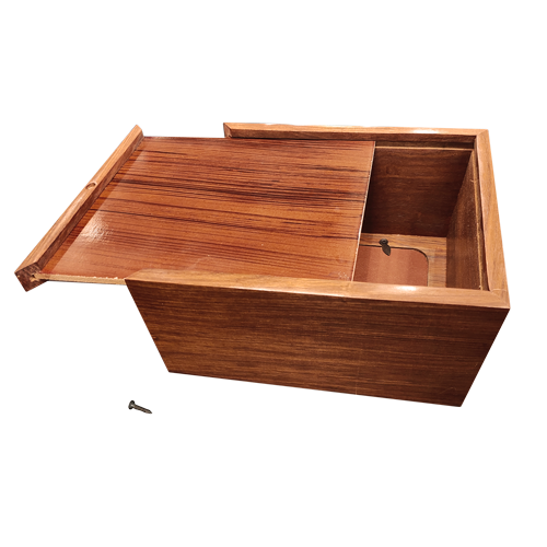 Slider Photo Wood Cremation Pet Urn