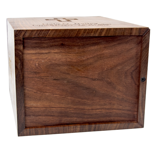 Rosewood Perfect Wooden Box Pet Urn Upright
