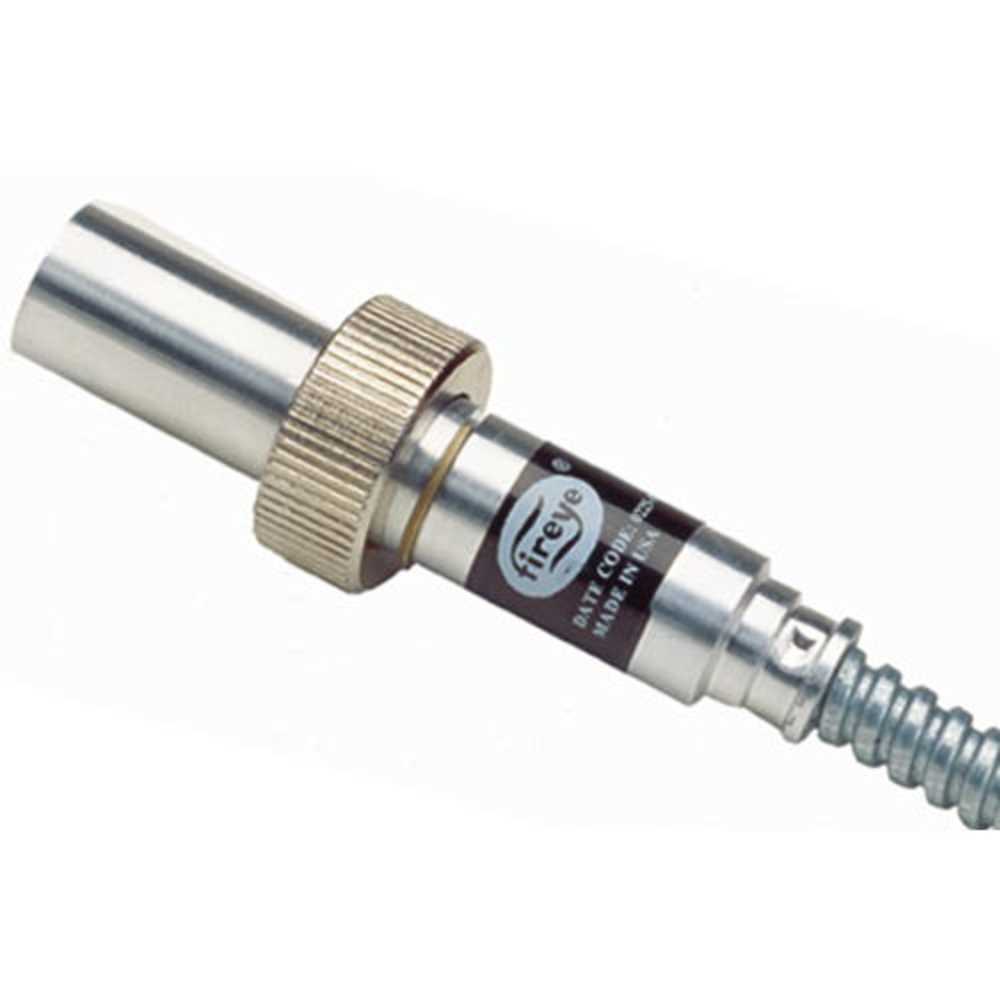 Fireye UV7A4 UV flame scanner, 1/2 inch NPT straight, 6 ft flex conduit