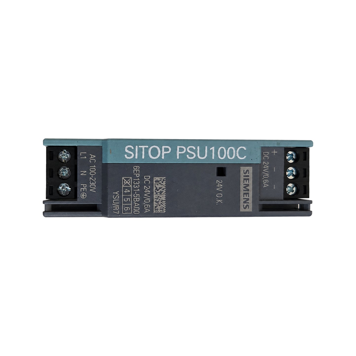 Power Supply — Siemens SITOP PSU100C, 24VDC 0.6A