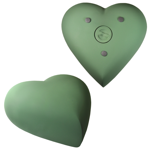 Brass Heart Cremation Urn