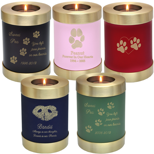 Pet Candle Holder Memorial Urn