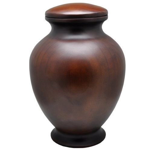 Cherry Finish Simply Elegant Wood Cremation Urn