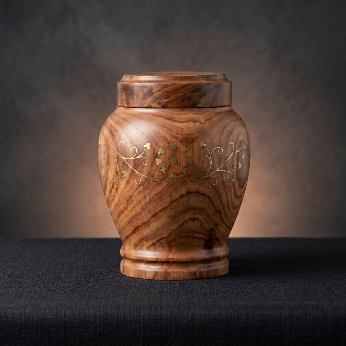 Adair cremation urn additional view