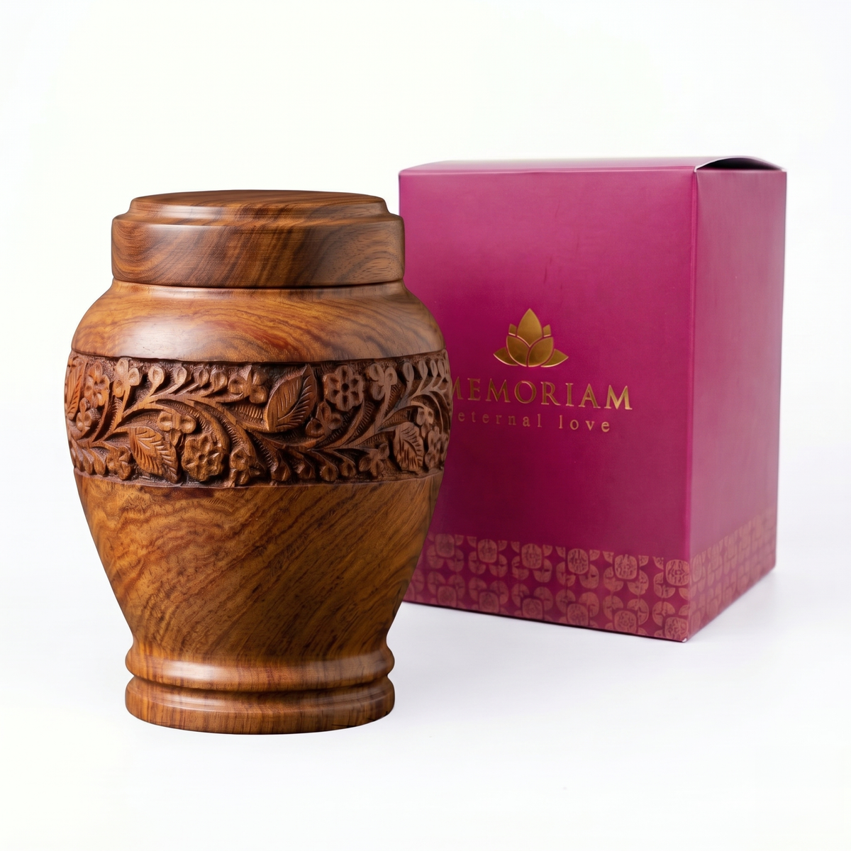 Anish cremation urn packaging