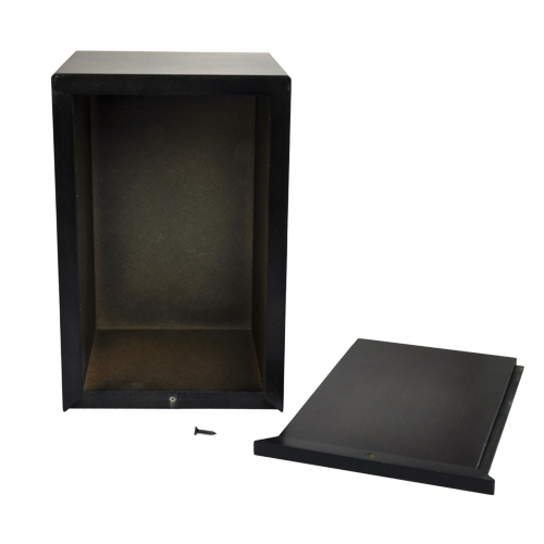 Espresso Photo Display Cremation Urn