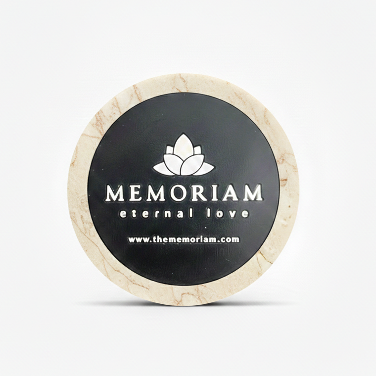 Calla cremation urn bottom