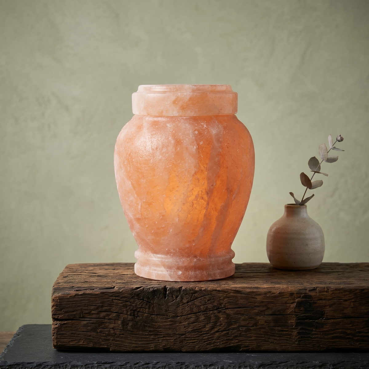 Dahlia cremation urn additional view