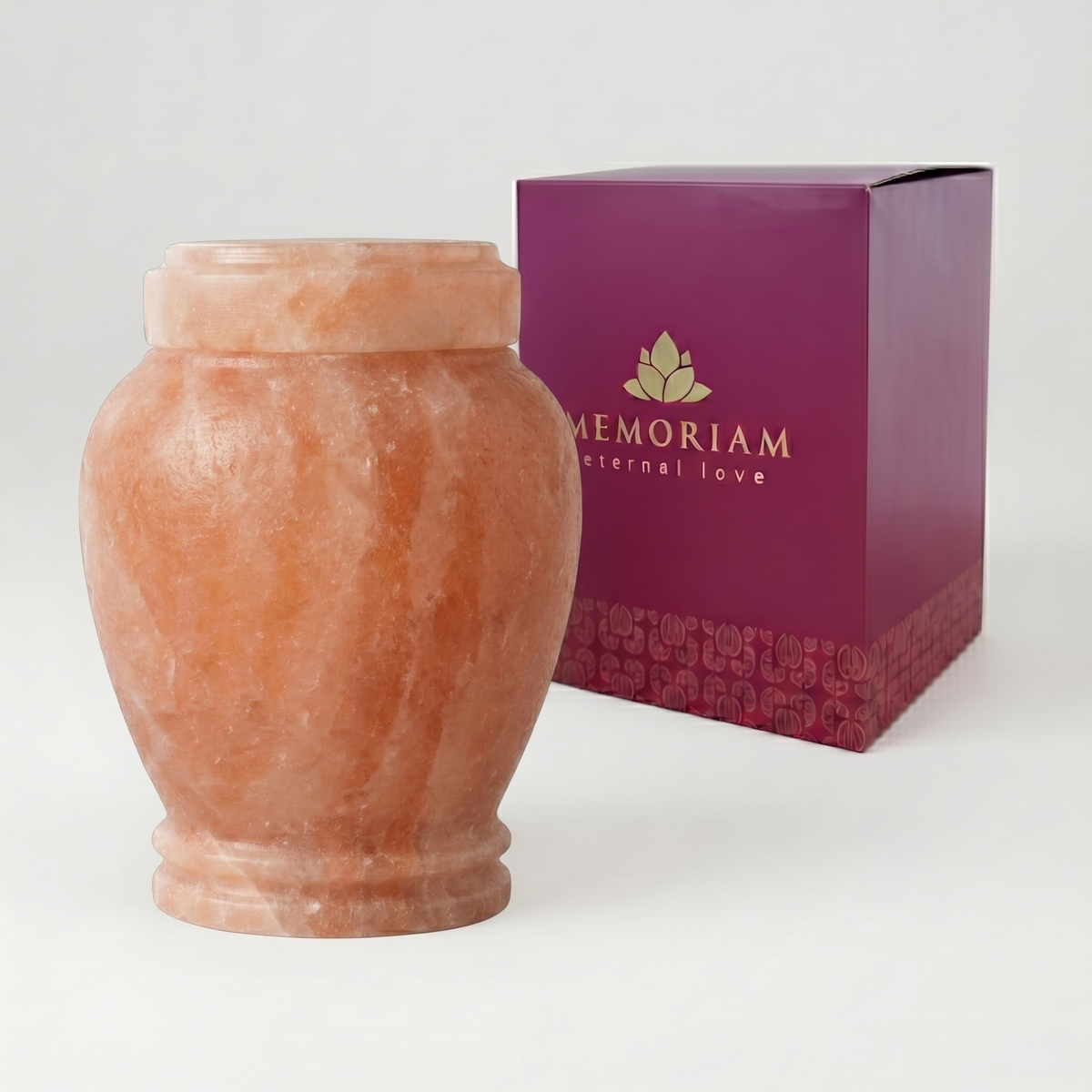 Dahlia cremation urn packaging