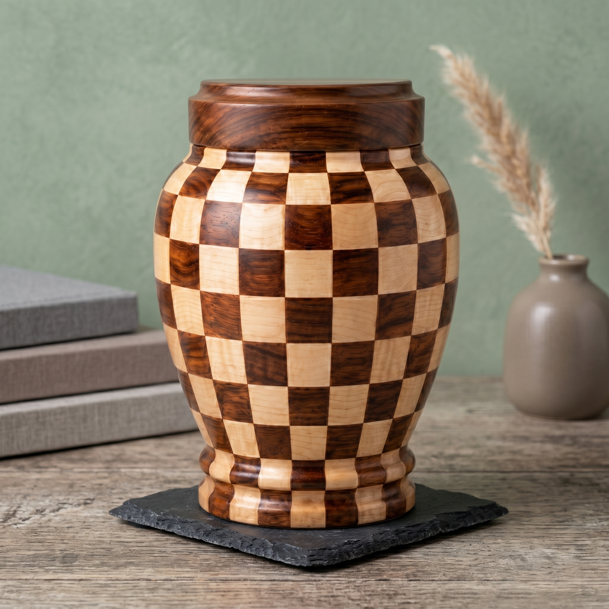 Dama cremation urn additional view