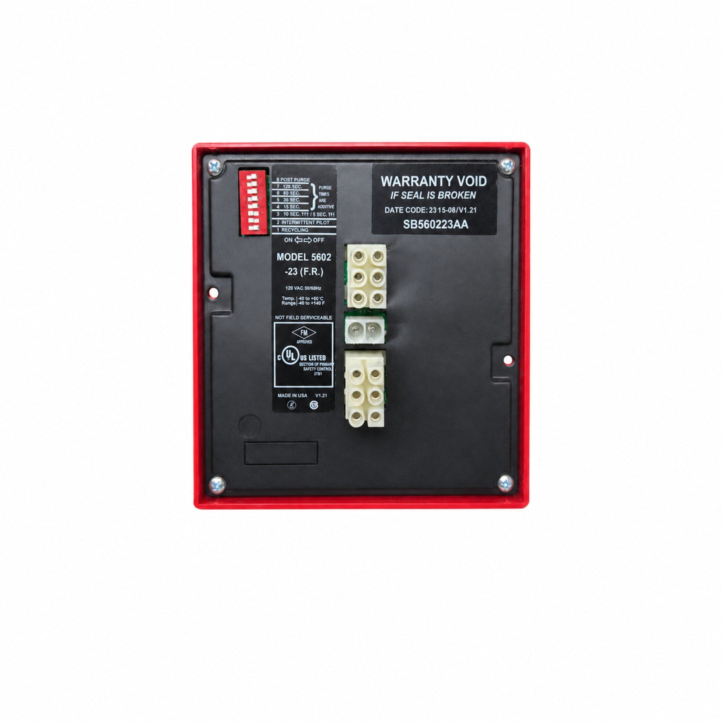 Flame Controller — Fireye SB560223AA, Flame Rod, With Purge