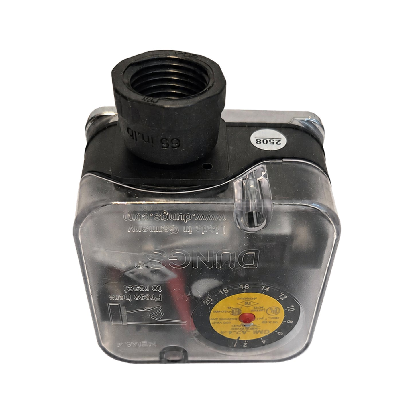 Gas Pressure Switch — Low Pressure