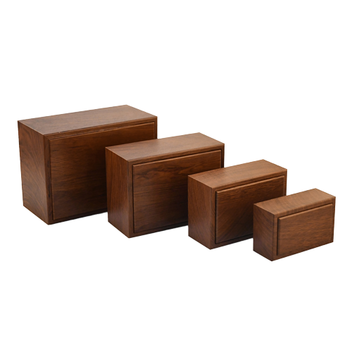 Basic Wood Box Cremation Urn