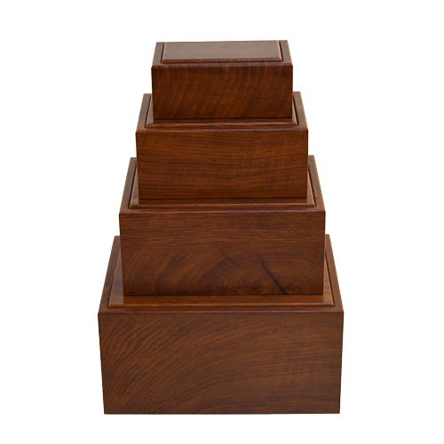 Basic Wood Box Cremation Urn