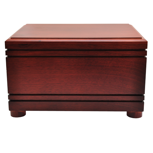 Cherry Finish Companion Chest Pet Urn
