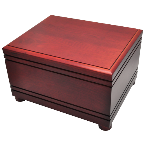 Cherry Finish Companion Chest Pet Urn