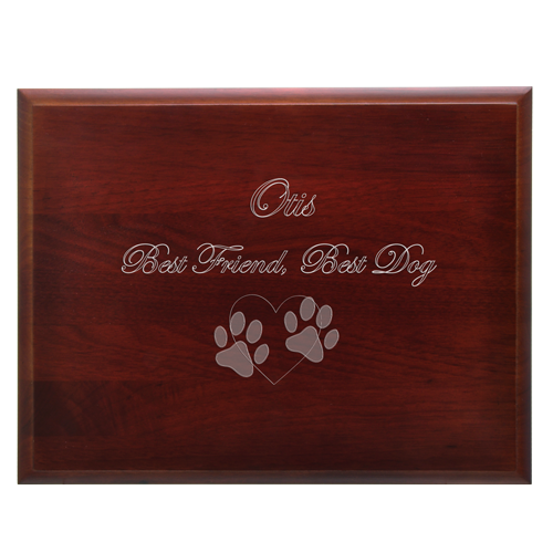 Cherry Finish Companion Chest Pet Urn