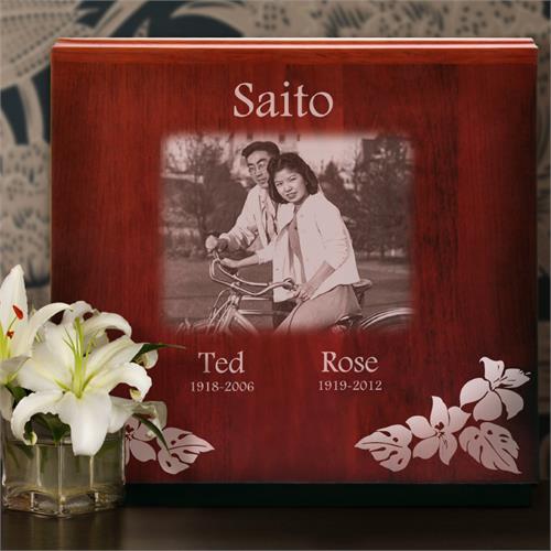 Cherry Finish Companion Wood Cremation Urn