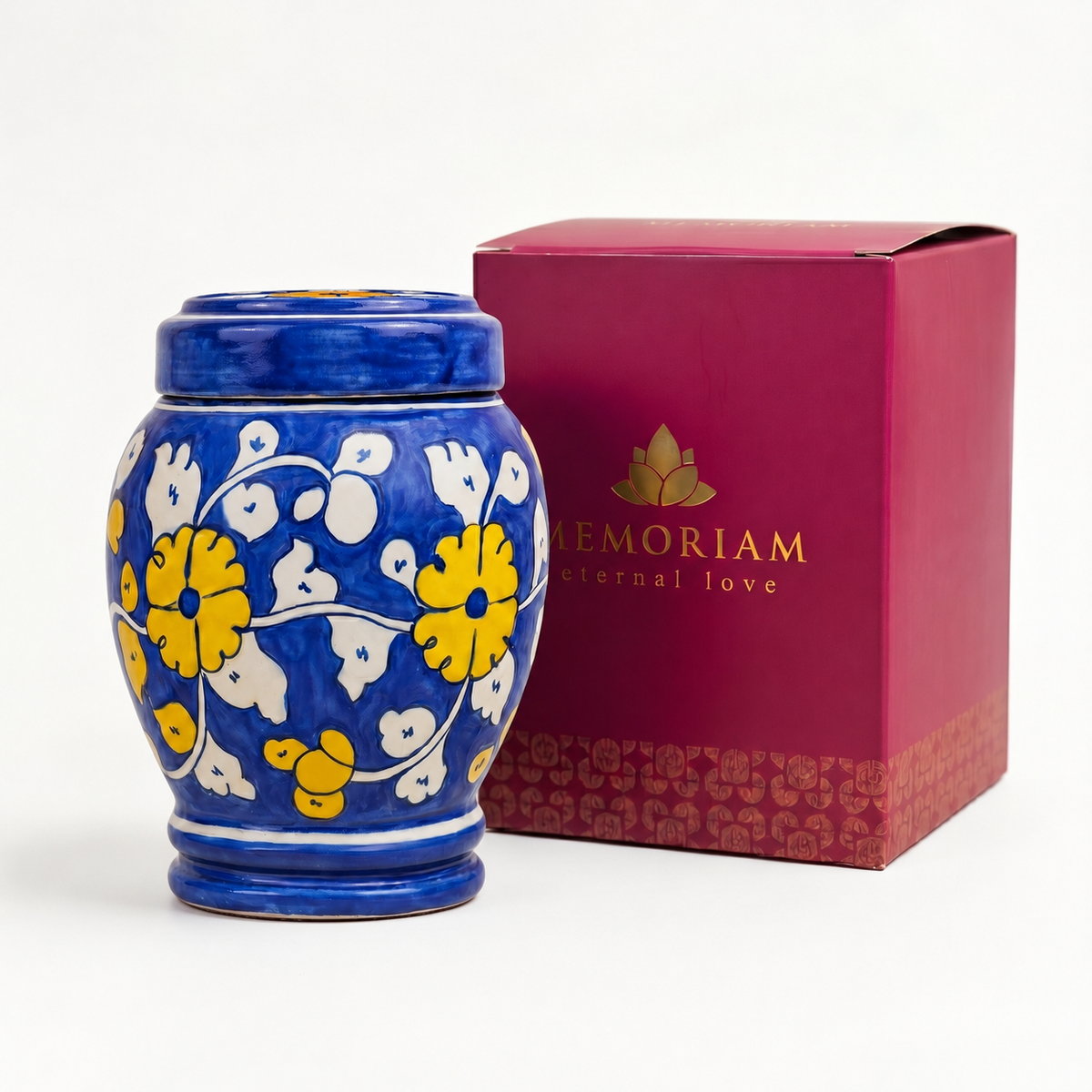 Mirel cremation urn packaging