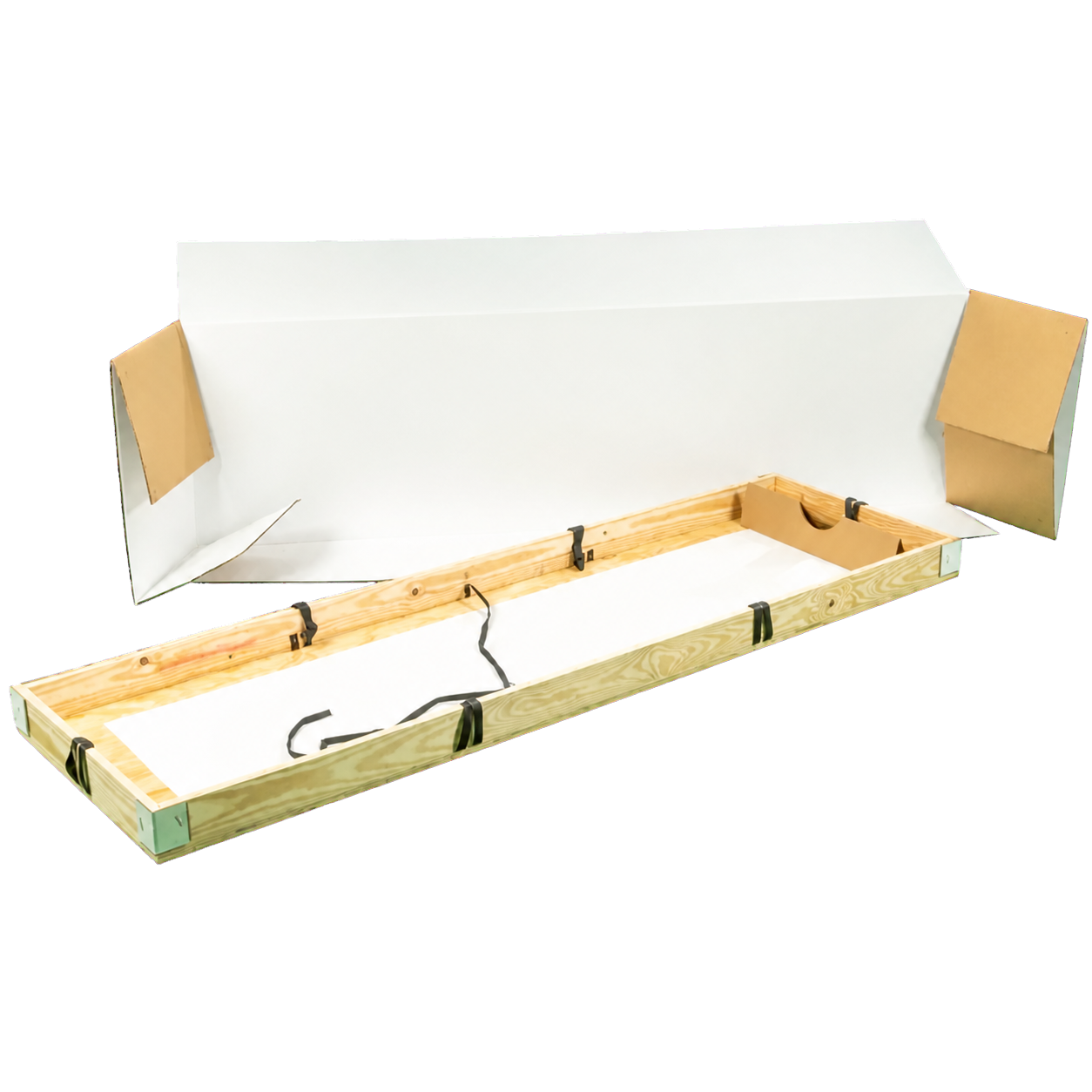 Adult Cremation Container — Deluxe