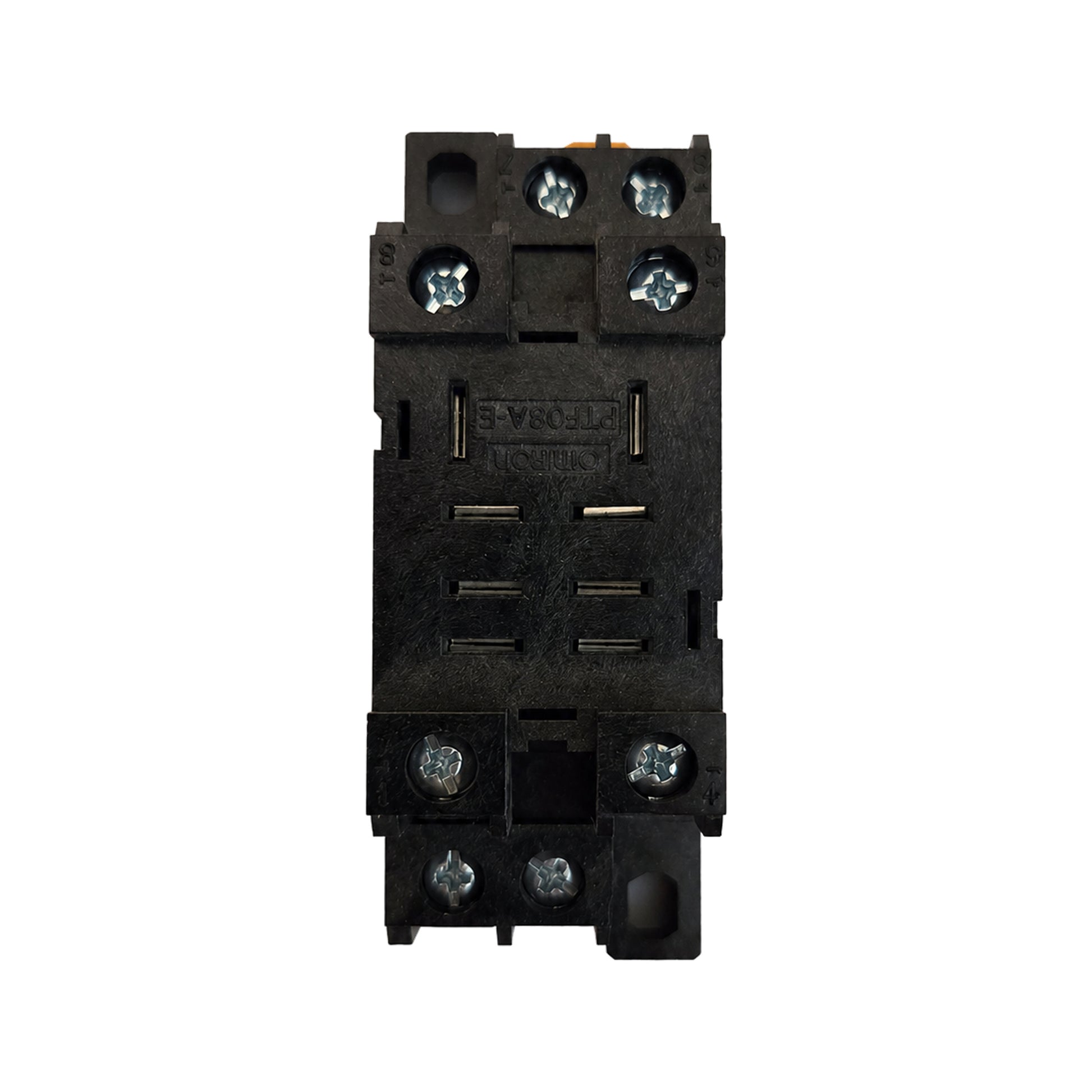 Omron PTF08A-E 8-pin DIN-rail relay socket