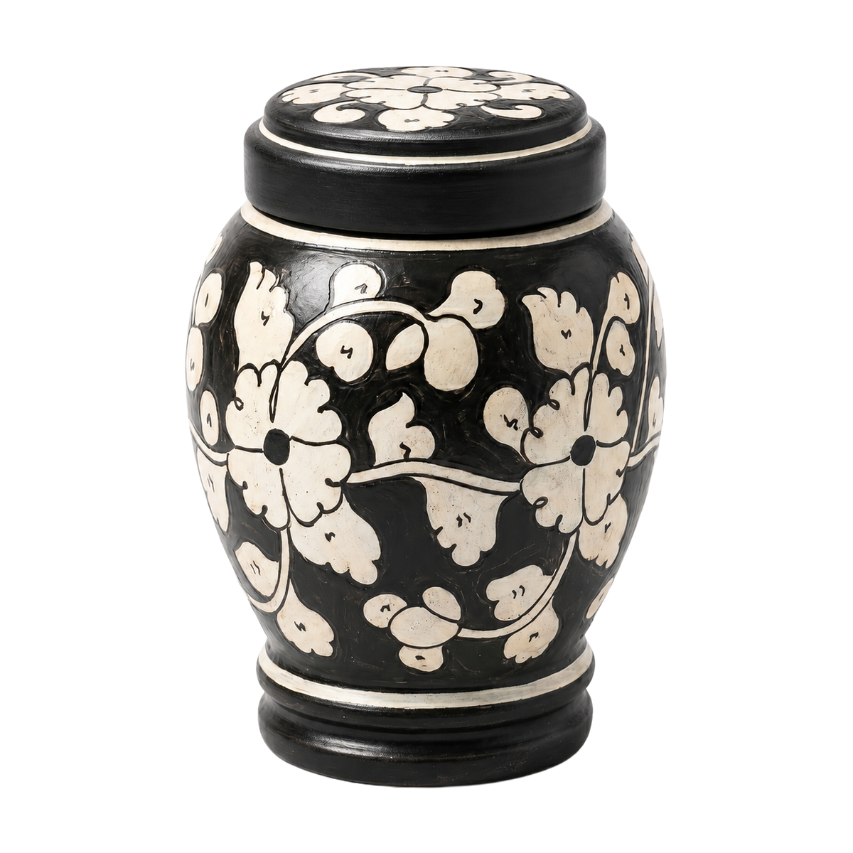 Raven cremation urn product view