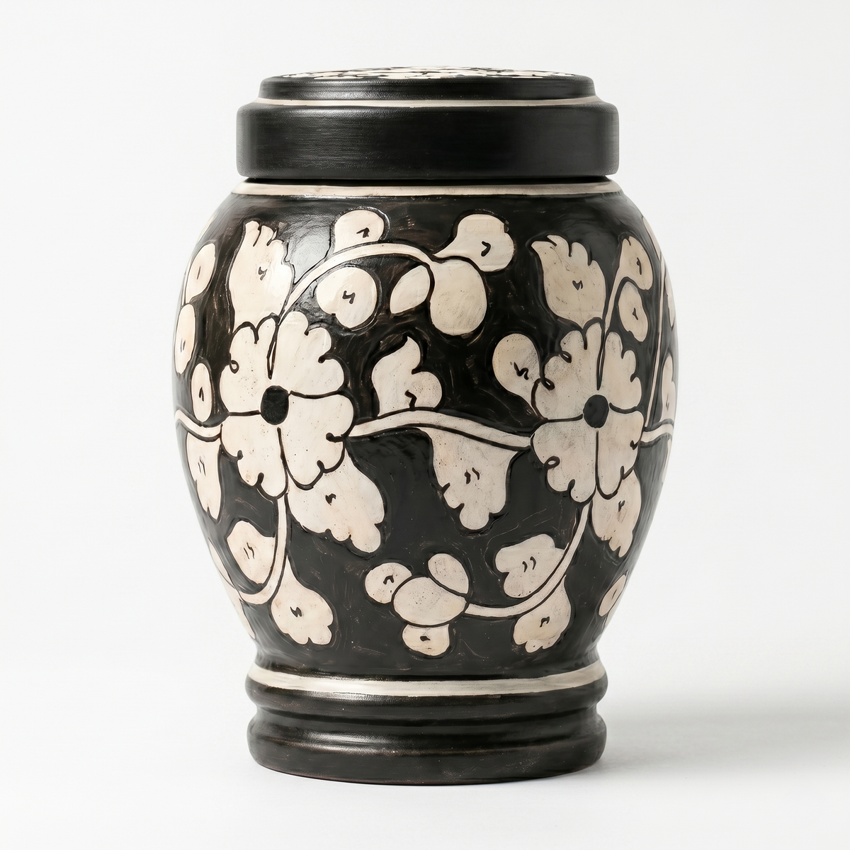 Raven cremation urn product view
