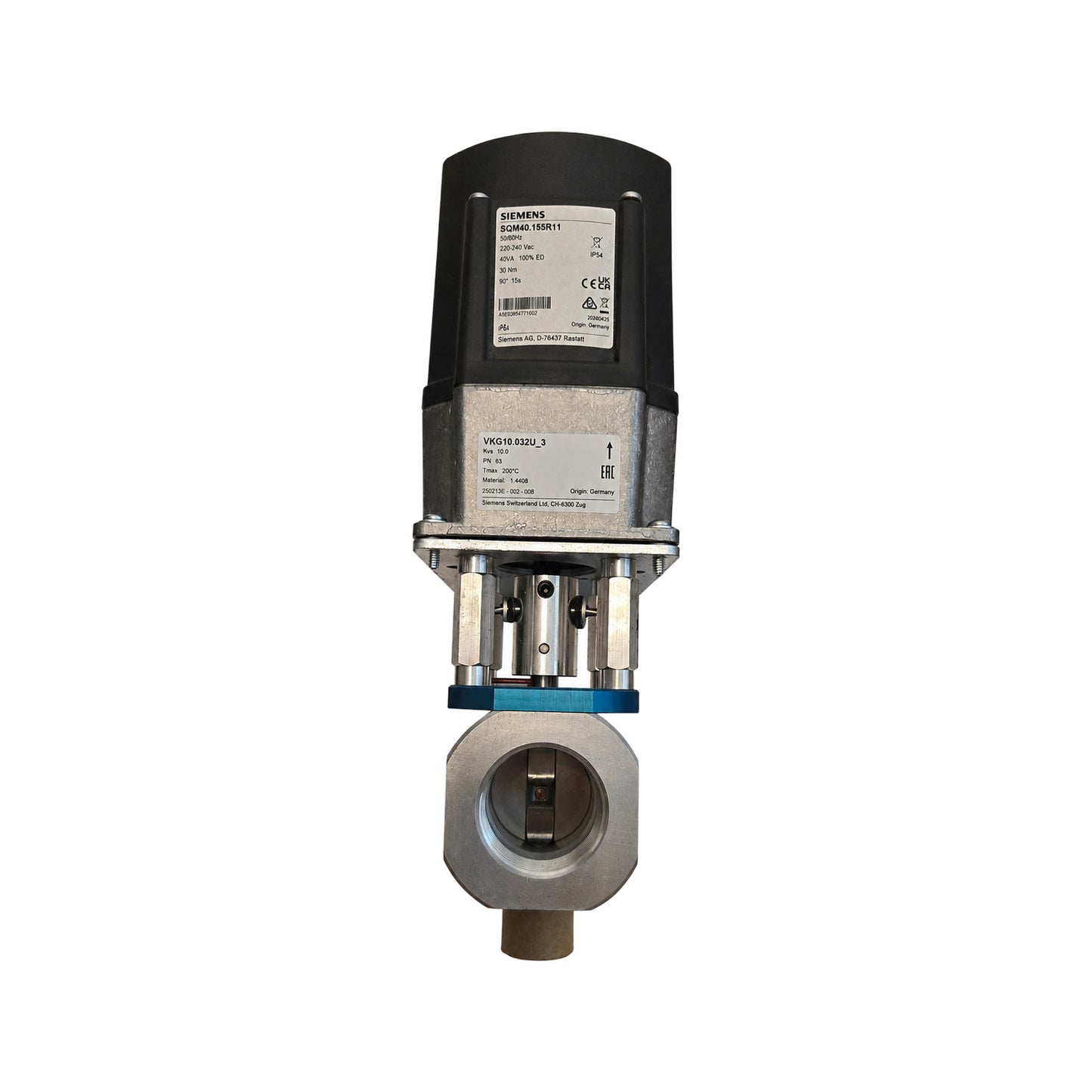 Air/Gas Actuator — Burner Modulation