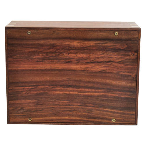 Solid Hardwood Box Cremation Urn