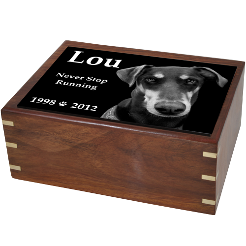 Photo Tile pet urn