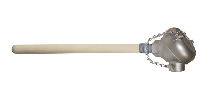 Cremation retort Type K thermocouple 24"