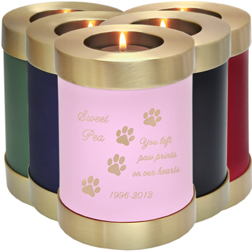 Pet Candle Holder Memorial Urn