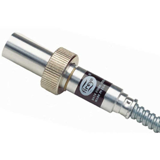 Fireye UV7A4 UV flame scanner, 1/2 inch NPT straight, 6 ft flex conduit