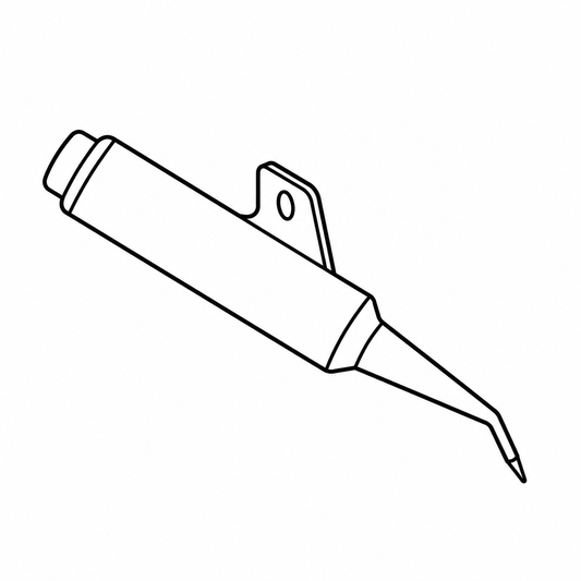 Representative line-art illustration of a replacement chart recorder pen; verify the exact part number, color, nib length and pack quantity before ordering.